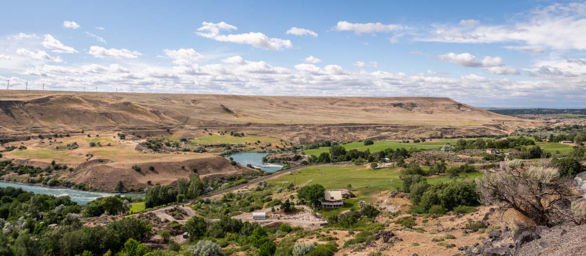 Snake River Valley near Hagerman